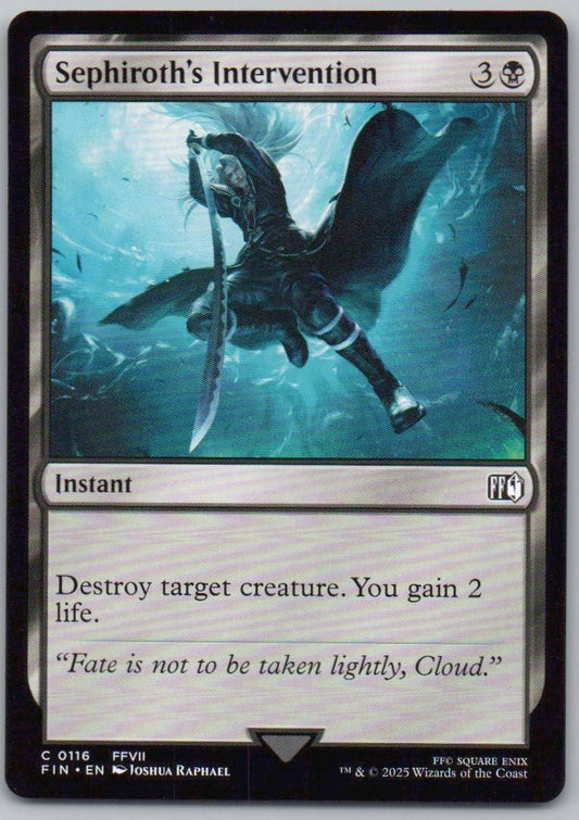 Sephiroth's Intervention 116 Normal Instant Card - FINAL FANTASY