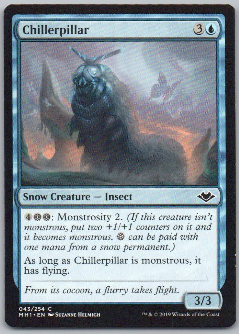 Chillerpillar 43 Normal Creature Card - Modern Horizons