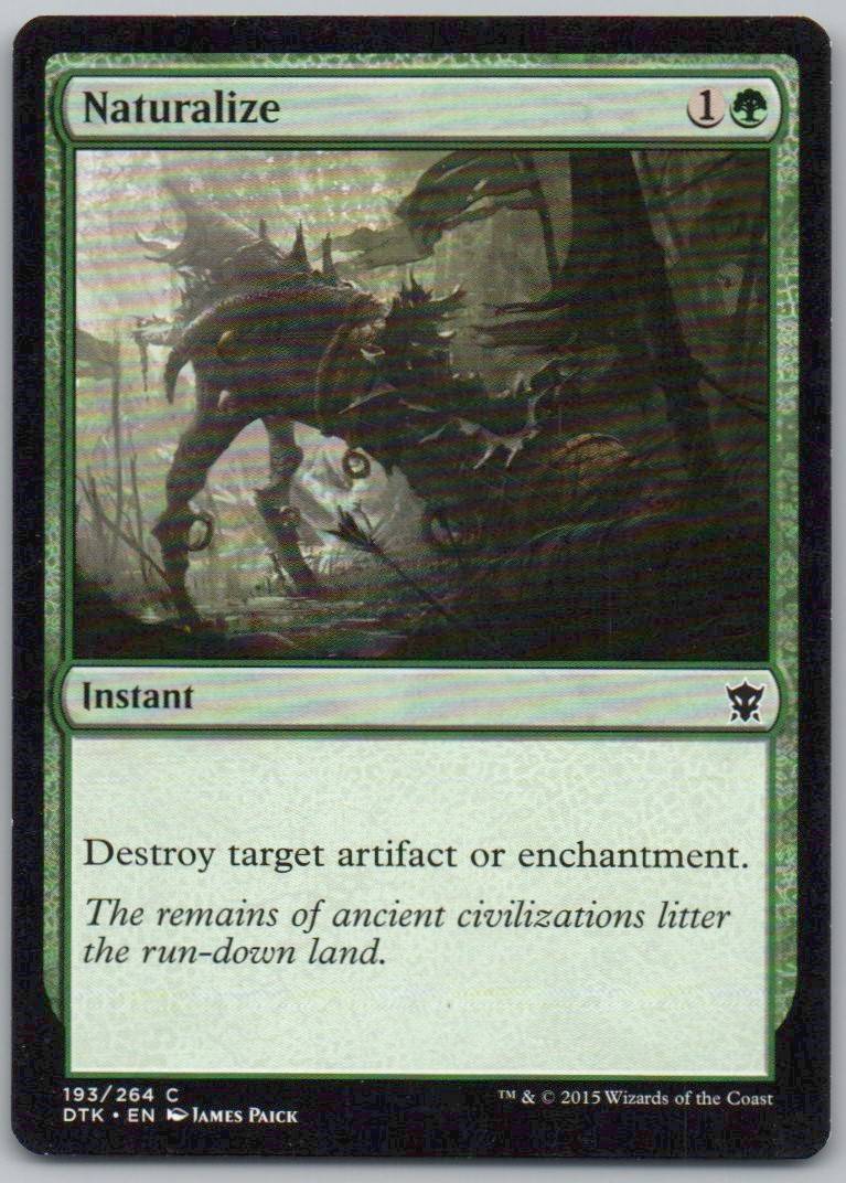 Naturalize 193 Normal Instant Card - Dragons of Tarkir