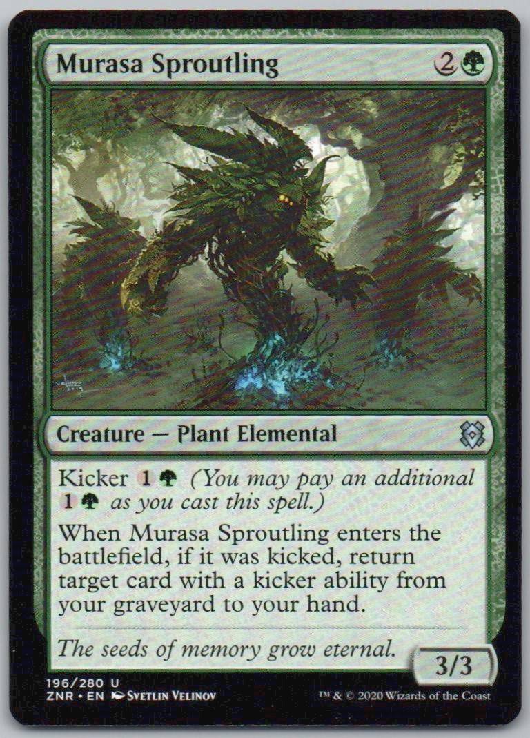 Murasa Sproutling 196 Normal Creature Card - Zendikar Rising