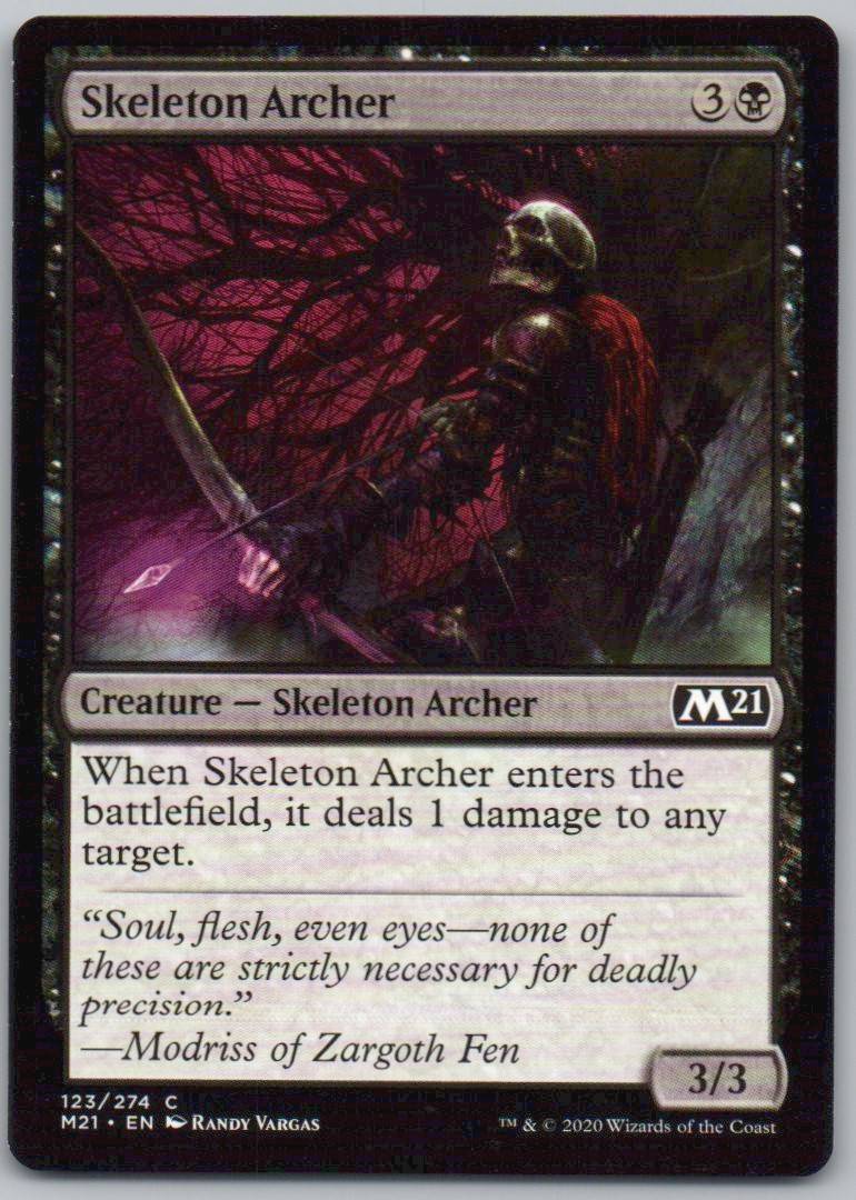 Skeleton Archer 123 0 Creature Card - Core Set 2021