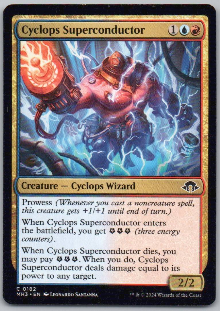 Cyclops Superconductor 182 0 Creature Card - Modern Horizons 3
