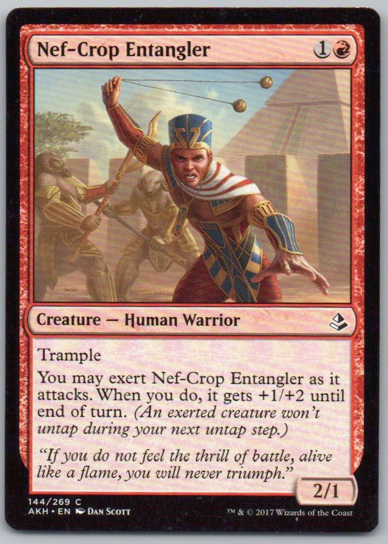 Nef-Crop Entangler 144 Normal Creature Card - Amonkhet