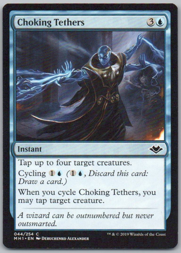 Choking Tethers 44 Normal Instant Card - Modern Horizons