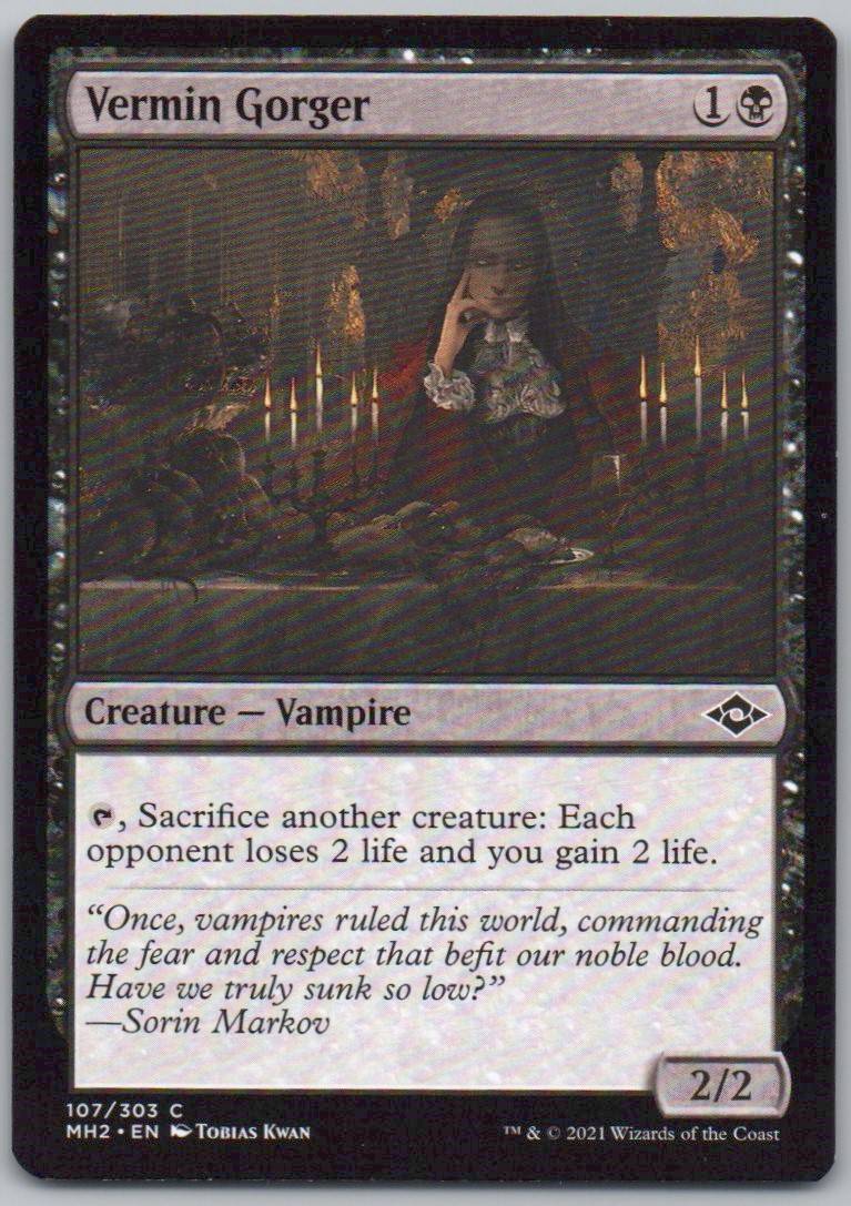 Vermin Gorger 107 0 Creature Card - Modern Horizons 2