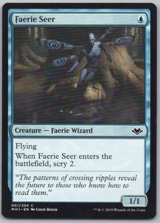 Faerie Seer 51 Normal Creature Card - Modern Horizons