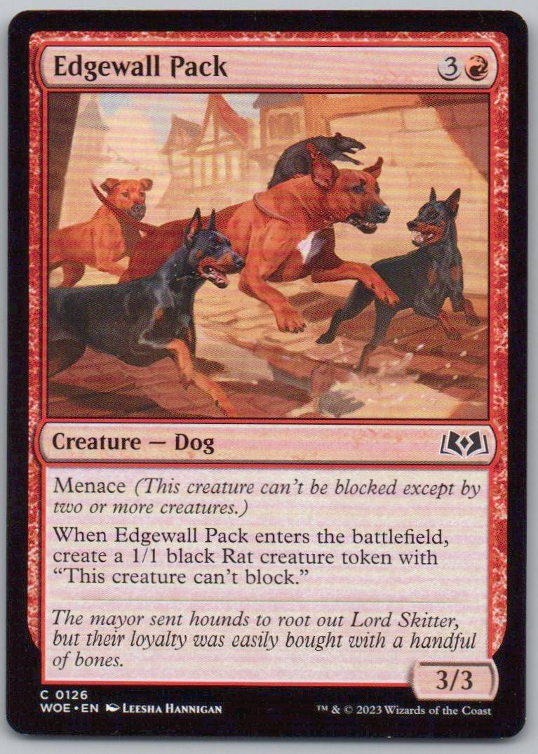 Edgewall Pack 126 Normal Creature Card - Wilds of Eldraine