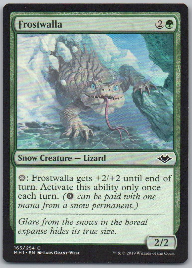 Frostwalla 165 Normal Creature Card - Modern Horizons