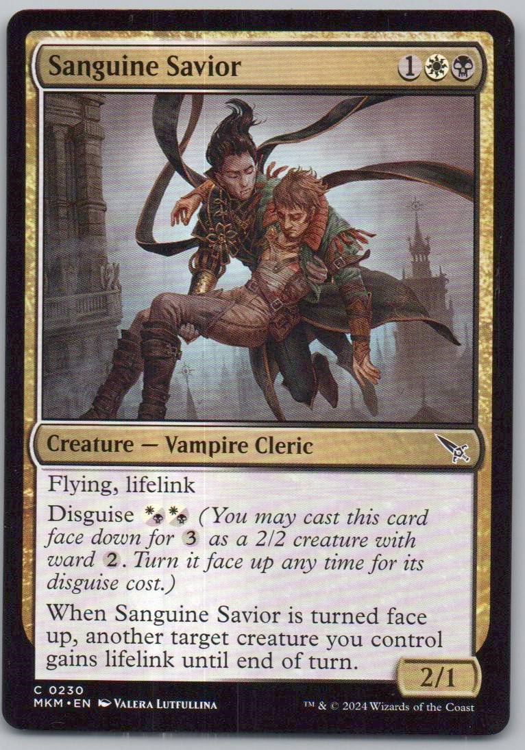 Sanguine Savior 230 0 Creature Card - Murders at Karlov Manor