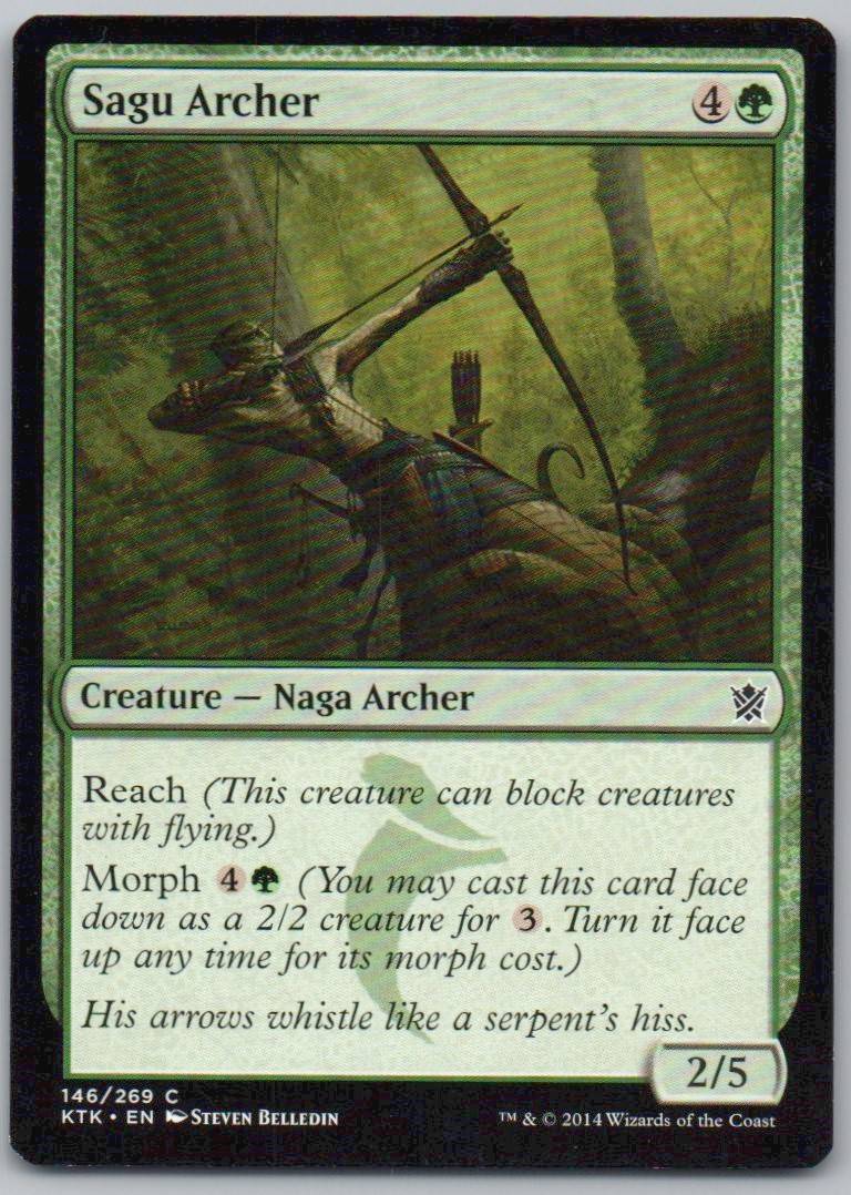 Sagu Archer 146 0 Creature Card - Khans of Tarkir