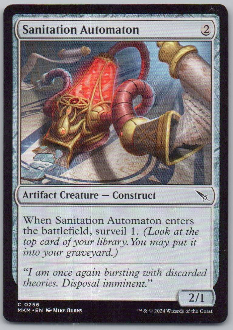 Sanitation Automaton 256 0 Artifact Card - Murders at Karlov Manor