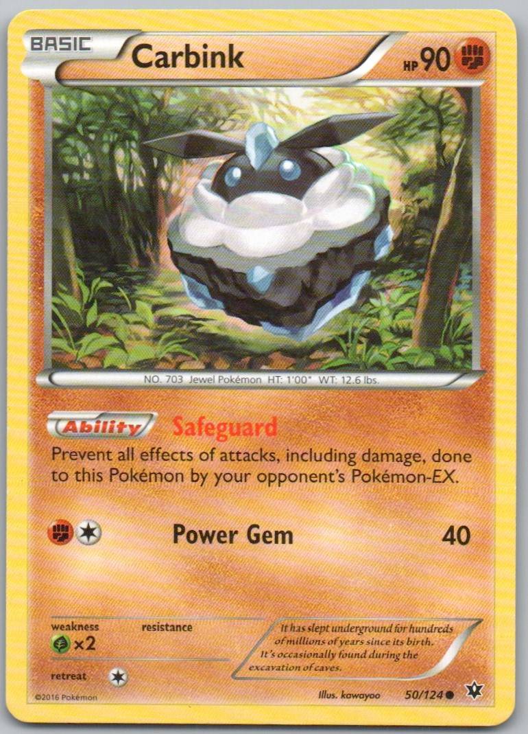 Carbink 050 Normal Fighting Card - Fates Collide