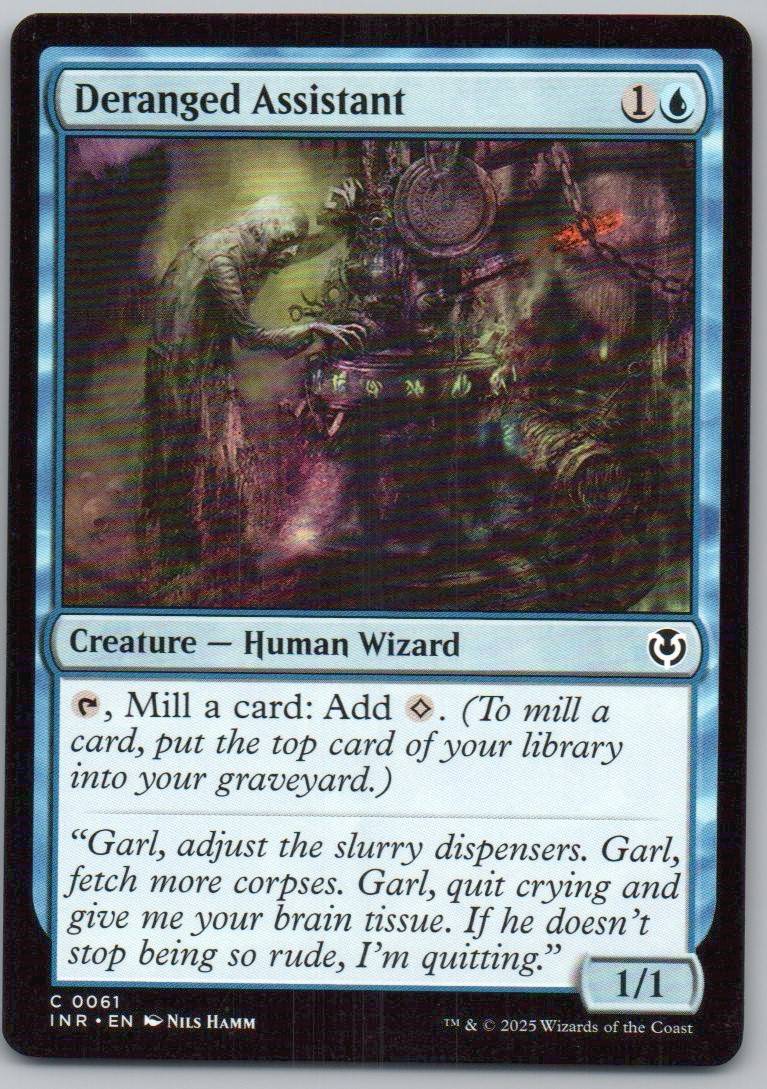 Deranged Assistant 61 0 Creature Card - Innistrad Remastered