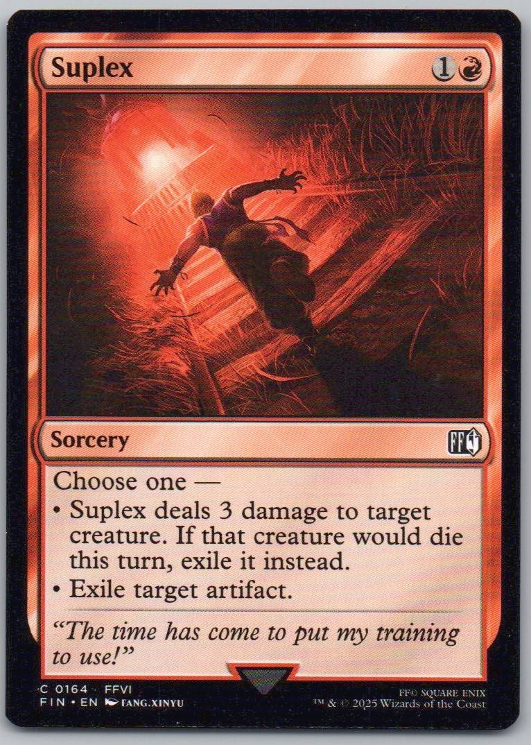 Suplex 164 Normal Sorcery Card - FINAL FANTASY