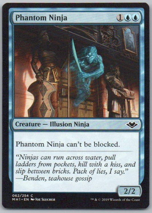 Phantom Ninja 62 Normal Creature Card - Modern Horizons