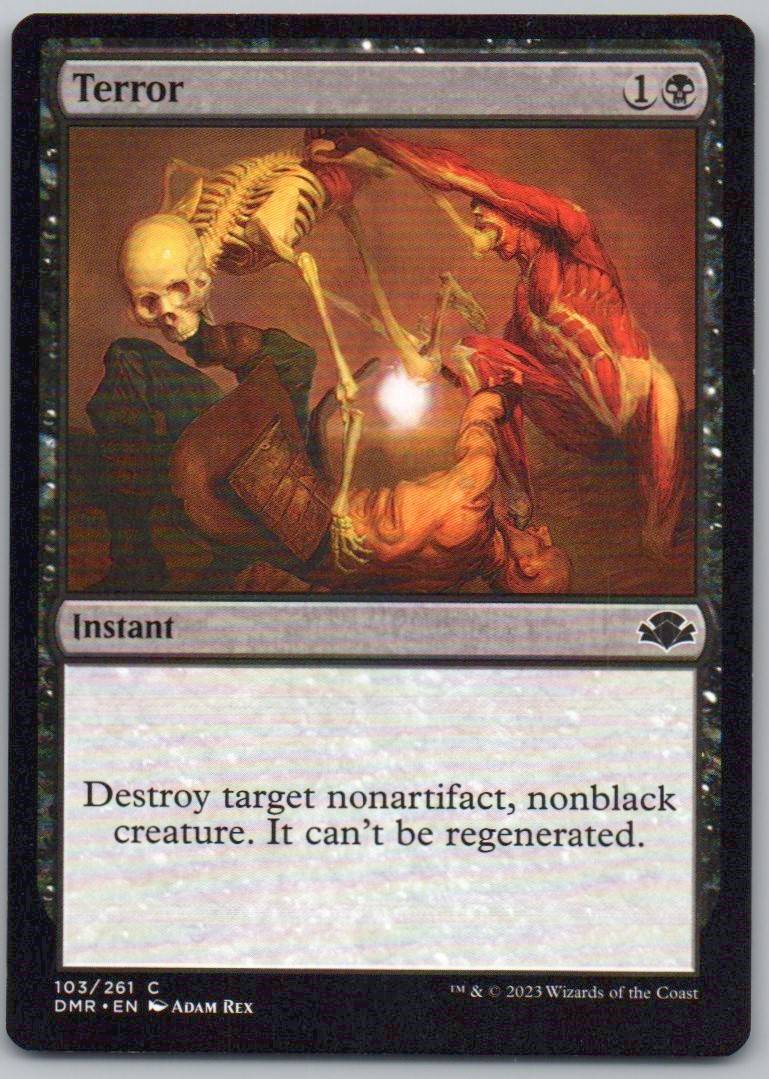 Terror 103 Normal Instant Card - Dominaria Remastered