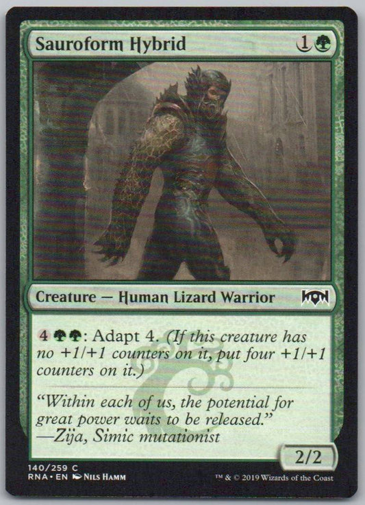 Sauroform Hybrid 140 Normal Creature Card - Ravnica Allegiance