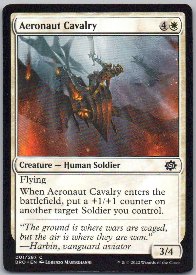 Aeronaut Cavalry 1 Normal Creature Card - The Brothers' War