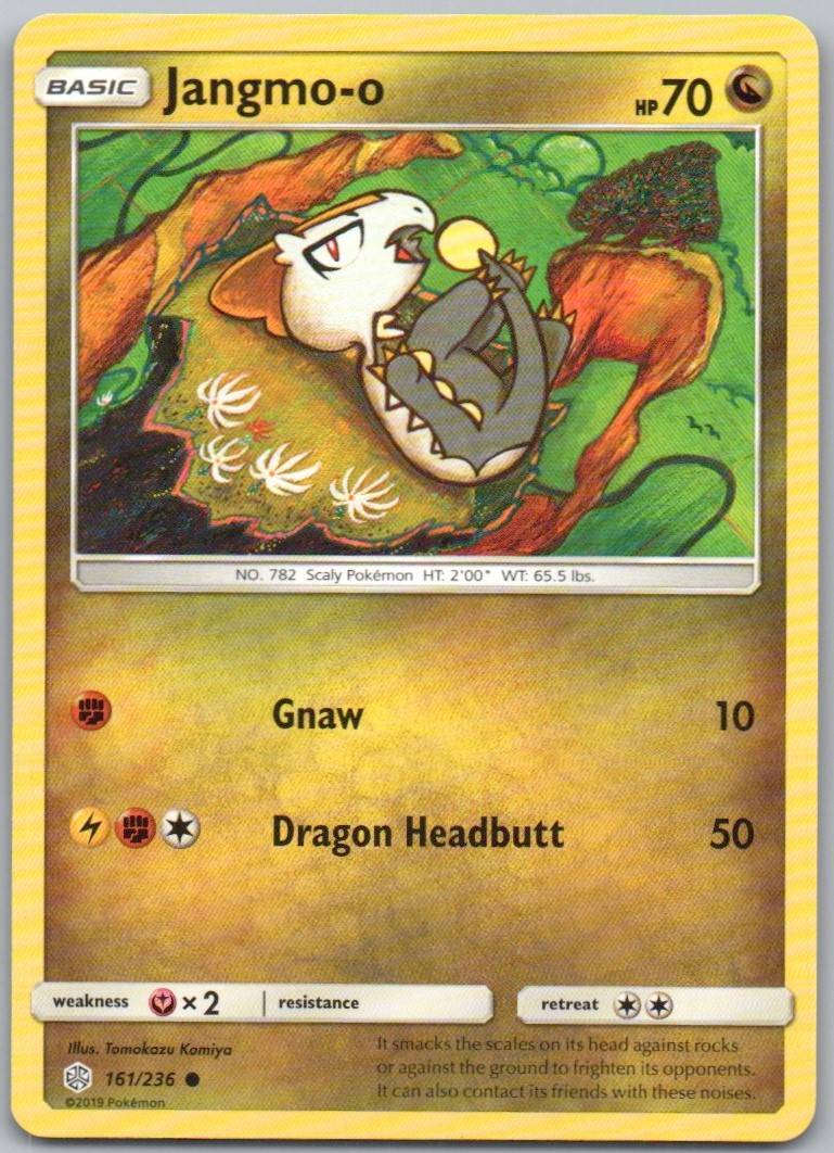 Jangmo-o 161 Normal Dragon Card - Cosmic Eclipse