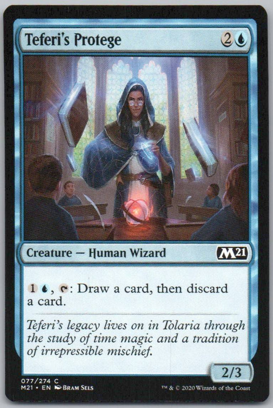 Teferi's Protege 77 0 Creature Card - Core Set 2021