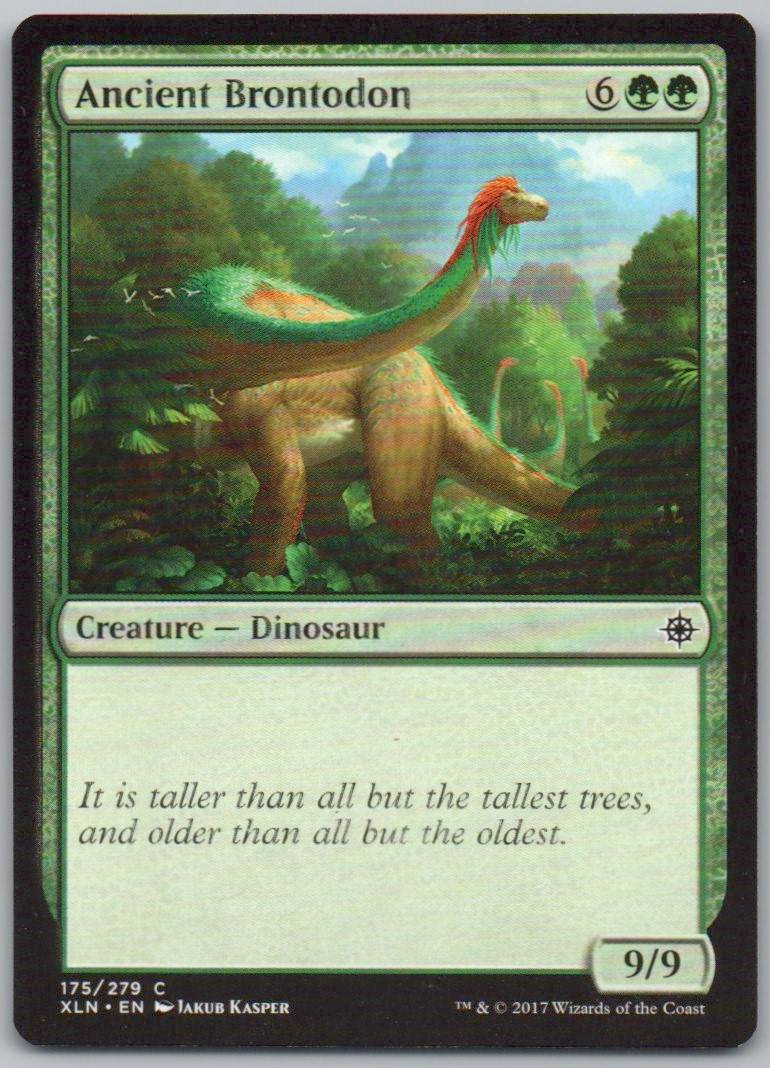 Ancient Brontodon 175 Normal Creature Card - Ixalan
