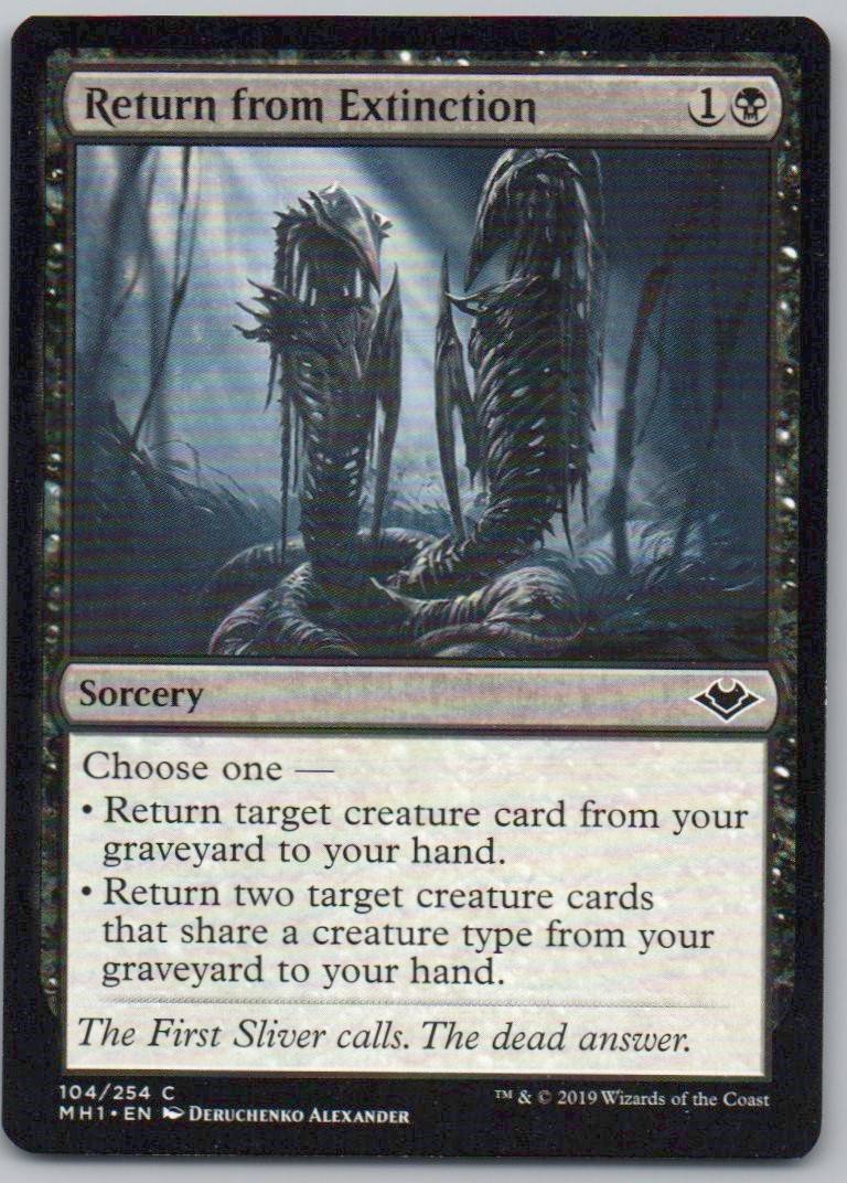 Return from Extinction 104 Normal Sorcery Card - Modern Horizons