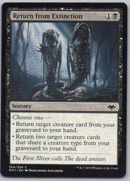 Return from Extinction 104 Normal Sorcery Card - Modern Horizons