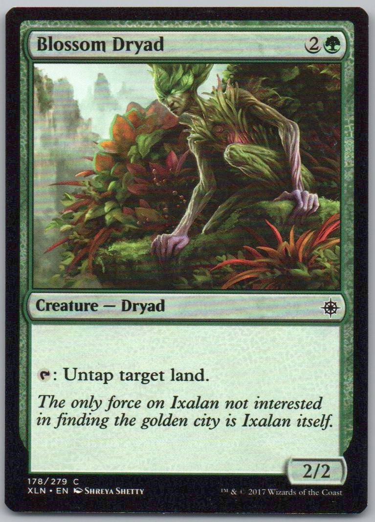 Blossom Dryad 178 Normal Creature Card - Ixalan