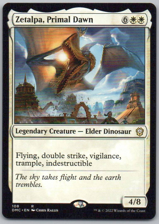 Zetalpa, Primal Dawn 108 Normal Legendary Card - Commander: Dominaria United