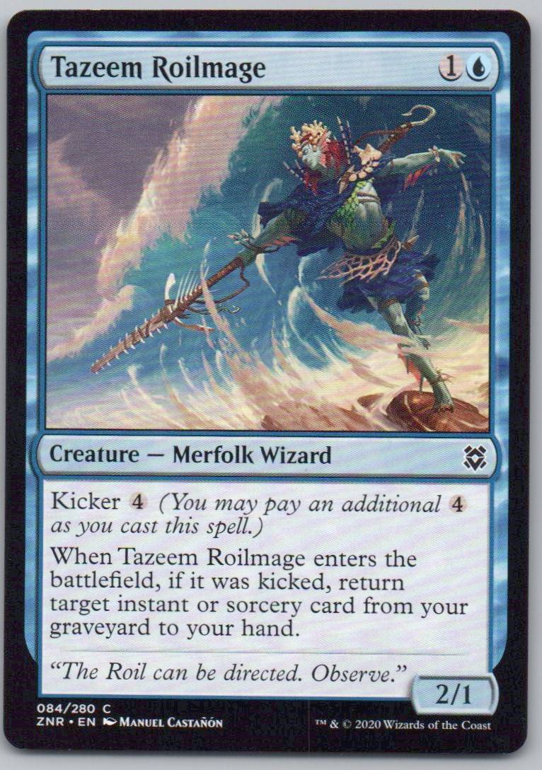 Tazeem Roilmage 84 Normal Creature Card - Zendikar Rising
