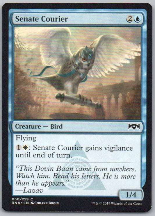Senate Courier 50 Normal Creature Card - Ravnica Allegiance