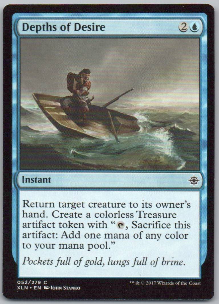 Depths of Desire 52 Normal Instant Card - Ixalan