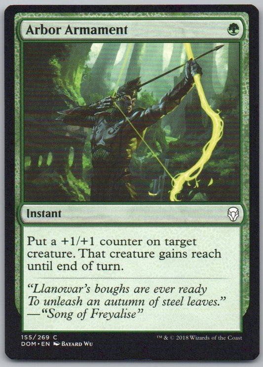 Arbor Armament 155 Normal Instant Card - Dominaria