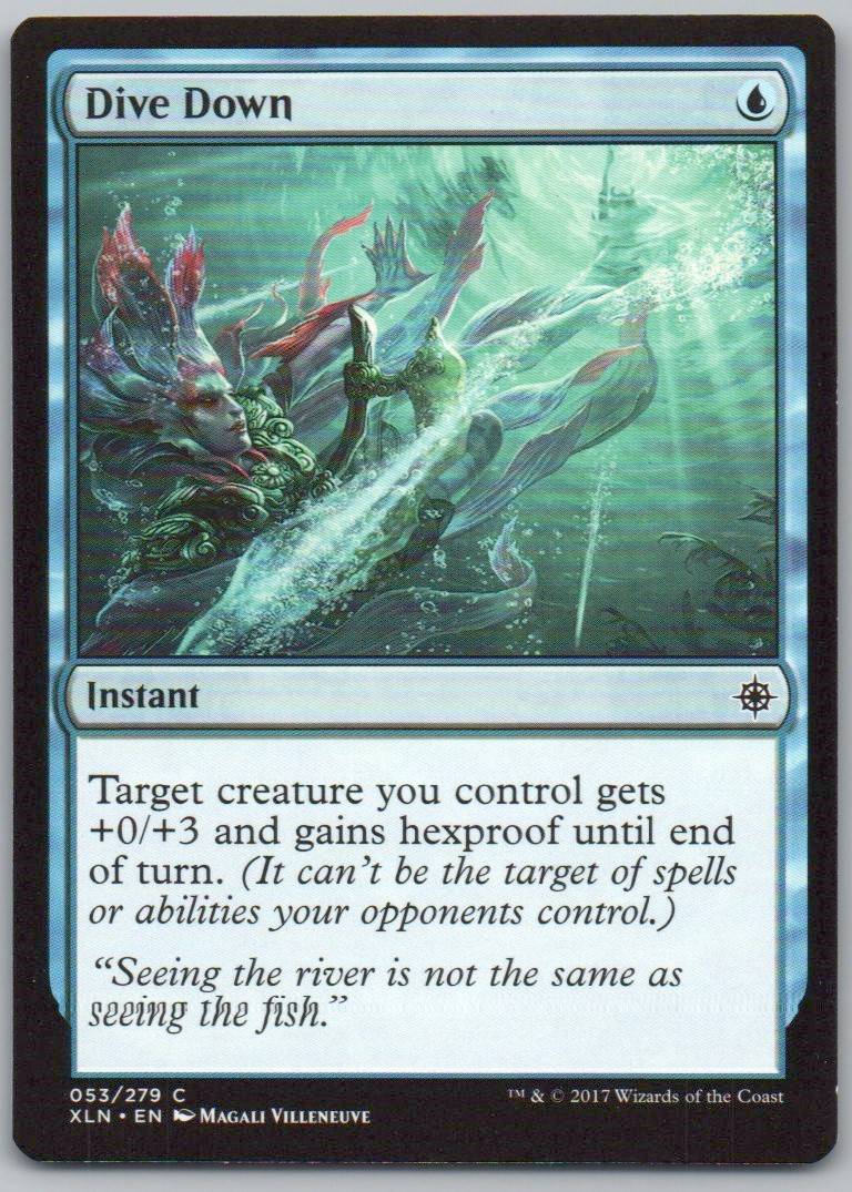 Dive Down 53 Normal Instant Card - Ixalan