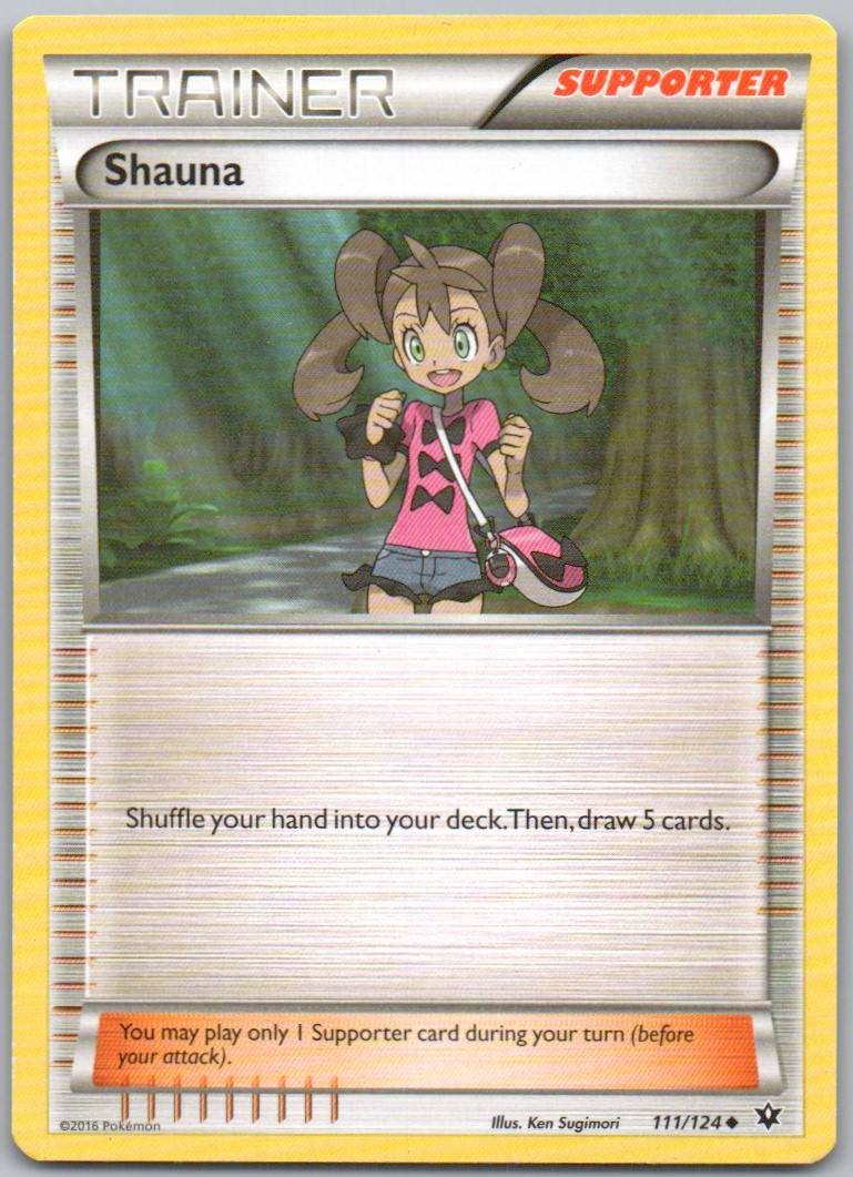 Shauna 111 Normal Trainer Card - Fates Collide