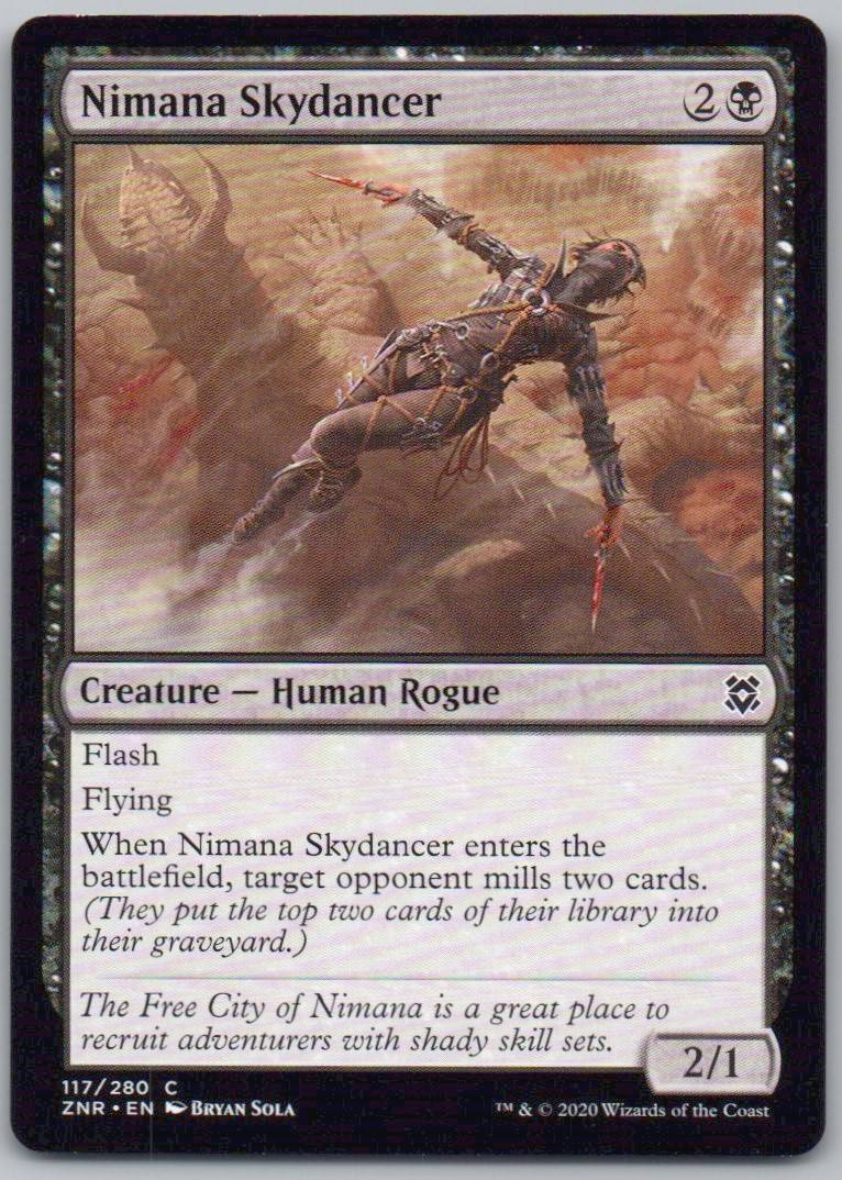 Nimana Skydancer 117 Normal Creature Card - Zendikar Rising