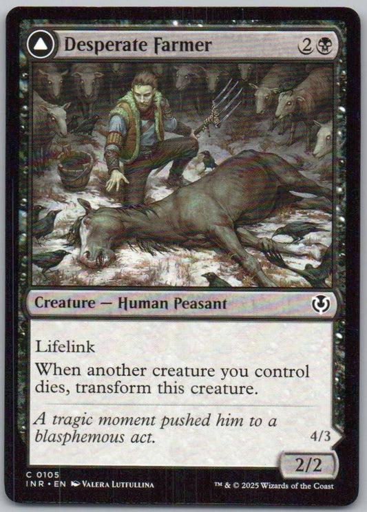Desperate Farmer 105 0 Creature Card - Innistrad Remastered