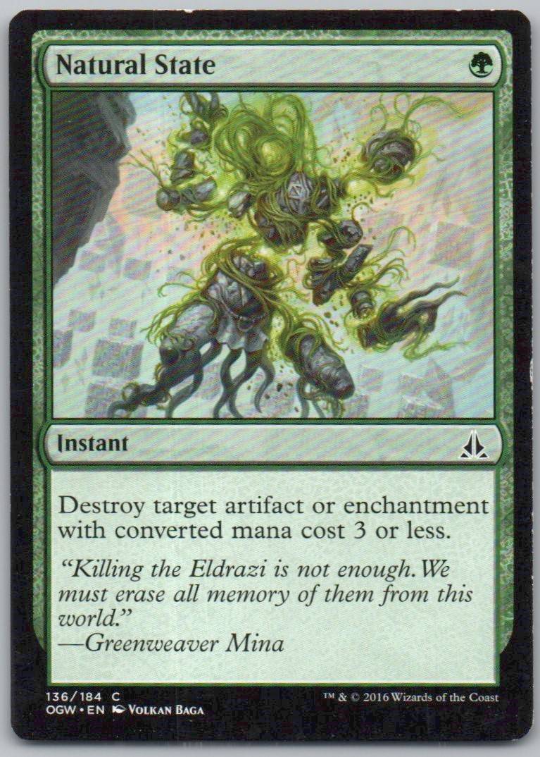 Natural State 136 Normal Instant Card - Oath of the Gatewatch