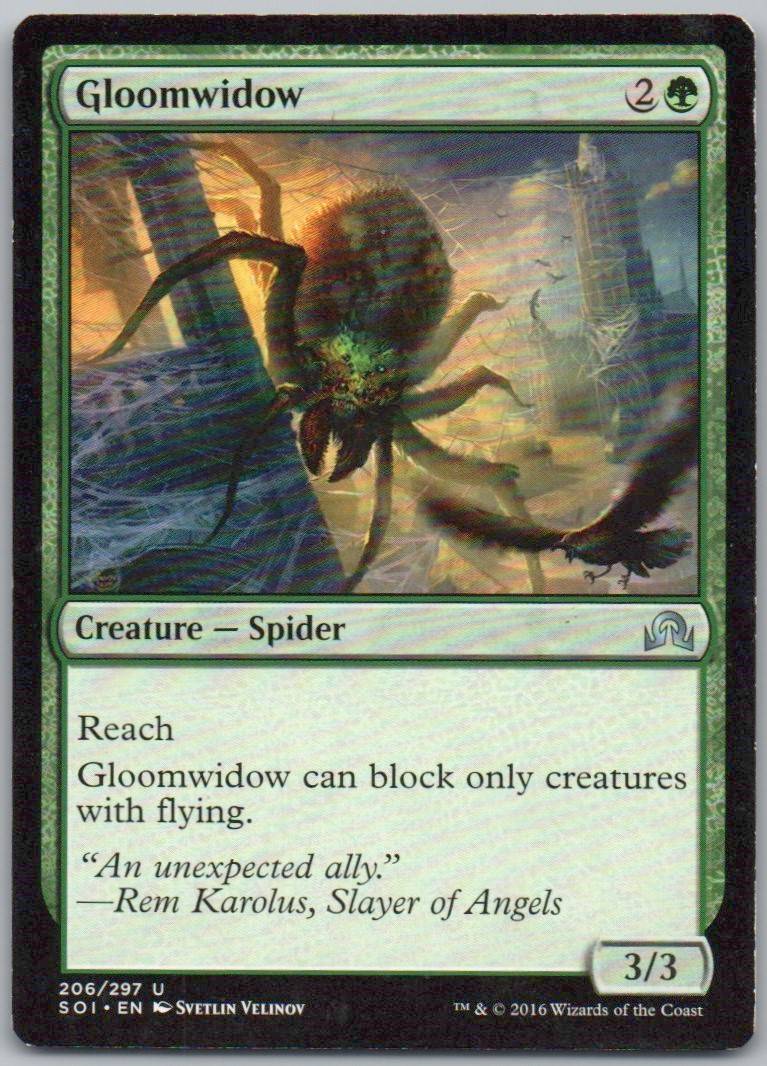 Gloomwidow 206 Normal Creature Card - Shadows over Innistrad