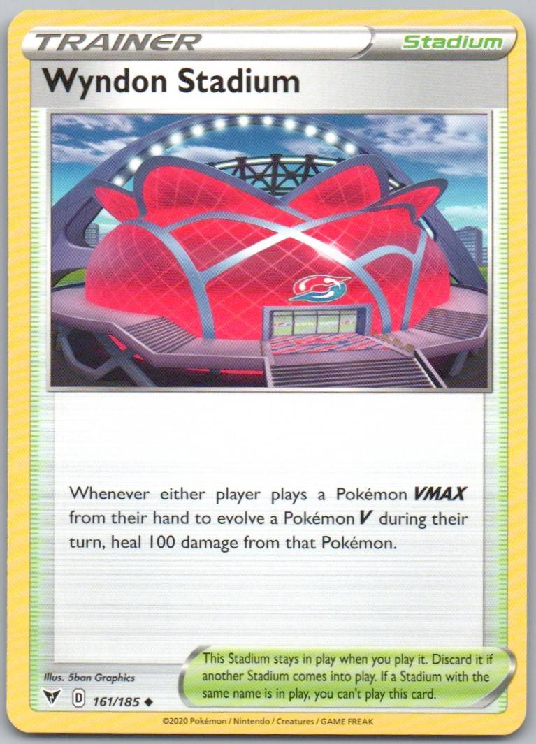 Wyndon Stadium 161 Normal Trainer Card - Vivid Voltage