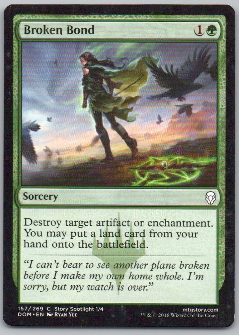Broken Bond 157 Normal Sorcery Card - Dominaria