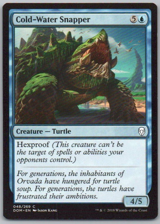 Cold-Water Snapper 48 Normal Creature Card - Dominaria