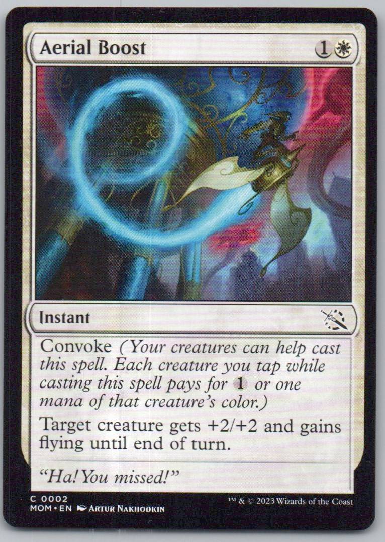 Aerial Boost 2 0 Instant Card - March of the Machine