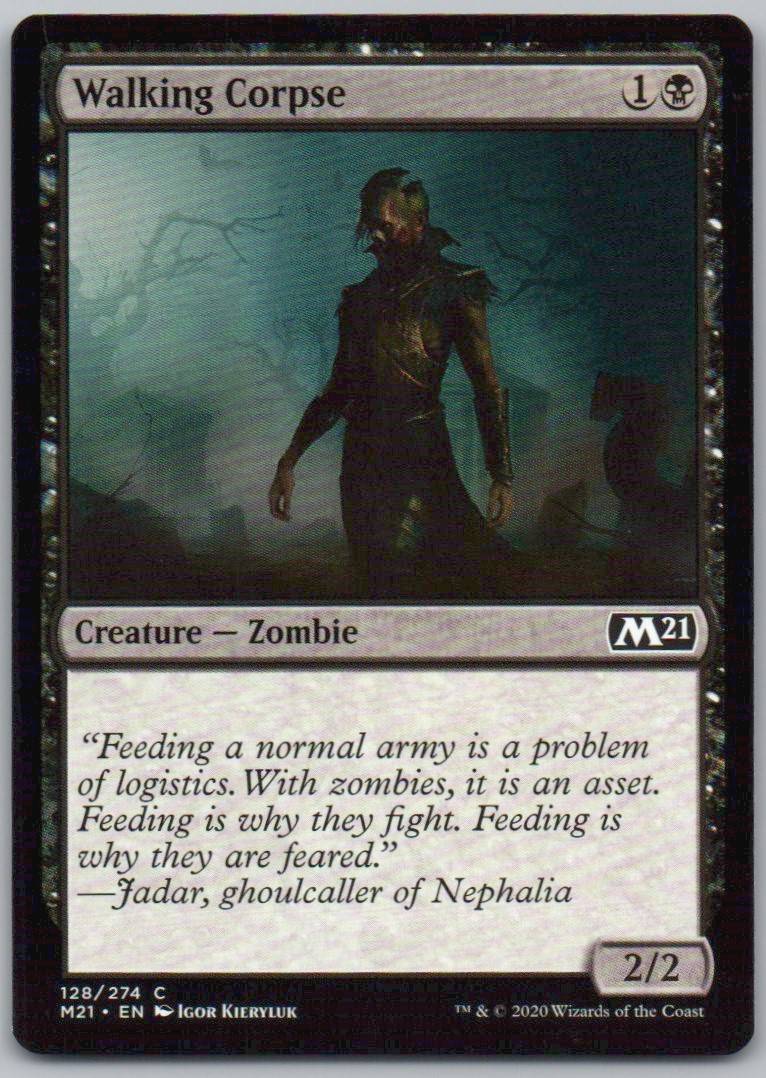 Walking Corpse 10 0 Creature Card - Welcome Deck 2016