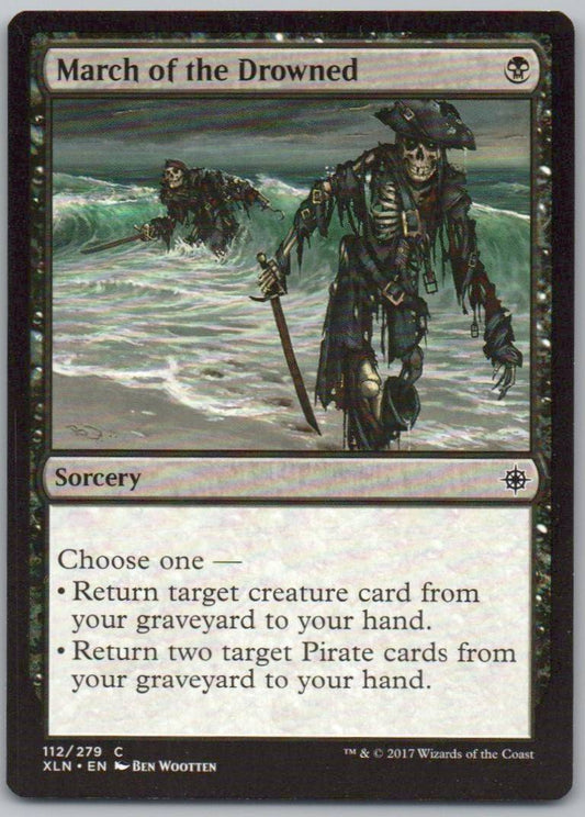 March of the Drowned 112 Normal Sorcery Card - Ixalan