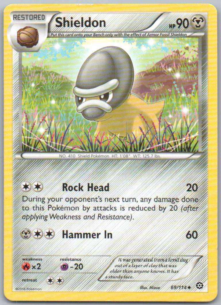 Shieldon 069 Normal Metal Card - Steam Siege