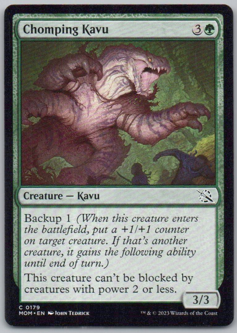 Chomping Kavu 179 0 Creature Card - March of the Machine