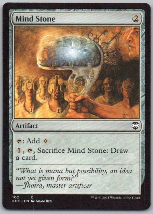 Mind Stone 102 Normal Artifact Card - Kaldheim
