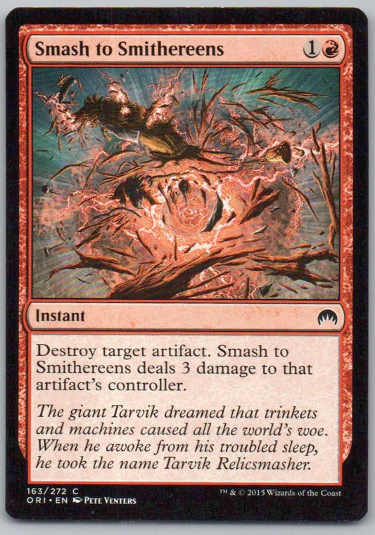 Smash to Smithereens 163 Normal Instant Card - Magic Origins