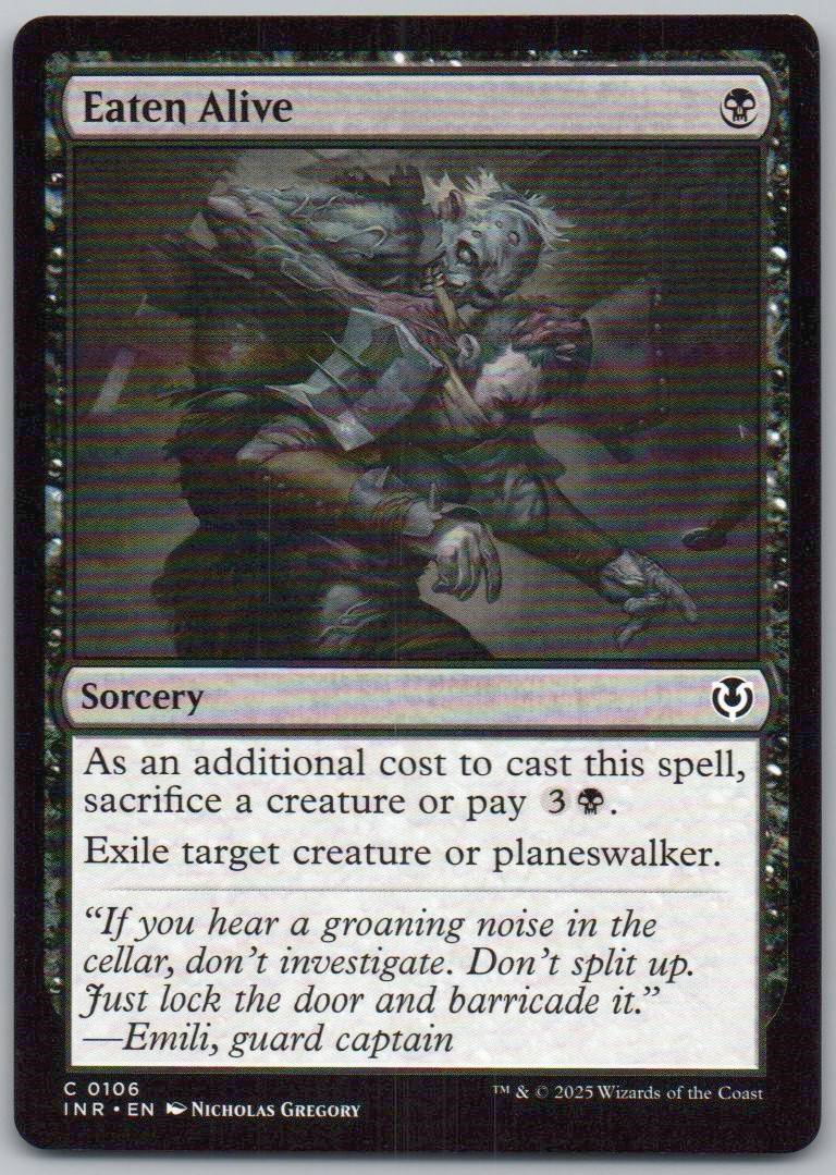 Eaten Alive 106 0 Sorcery Card - Innistrad Remastered